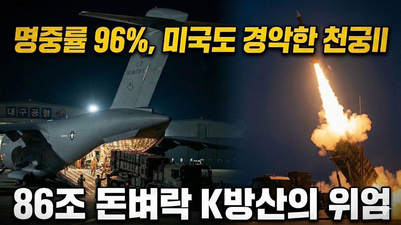 명중률 96%, 패트리어트도 꺾었다! 86조 돈벼락 쏟아진 대한민국 방산의 위엄!