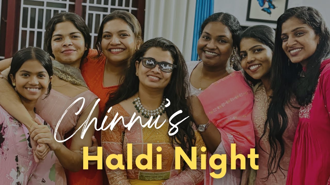 Cousin’s Haldi Night!