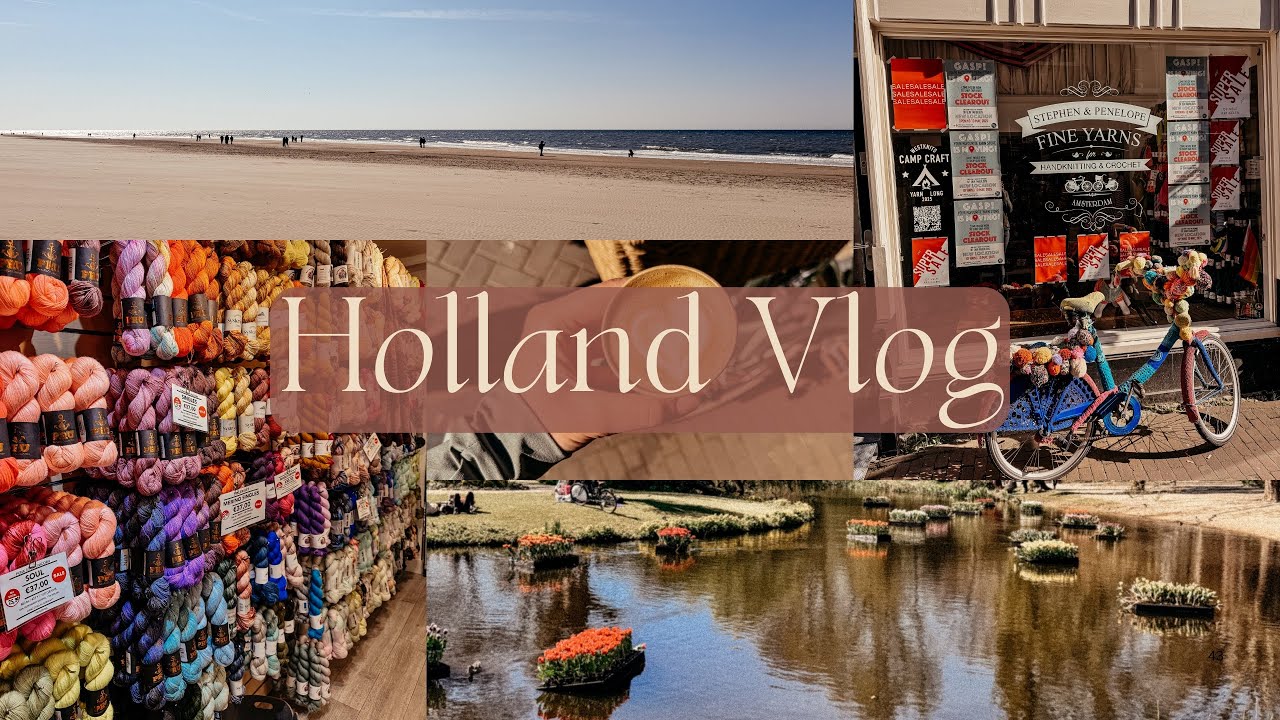 Holland Vlog: Zandvoort - Amsterdam - Lisse 🇳🇱