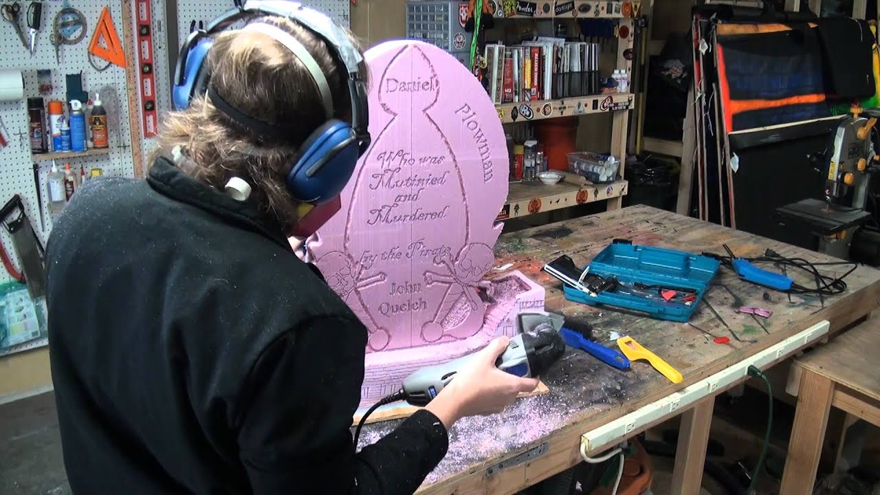 Captain Daniel Tombstone: Halloween Prop