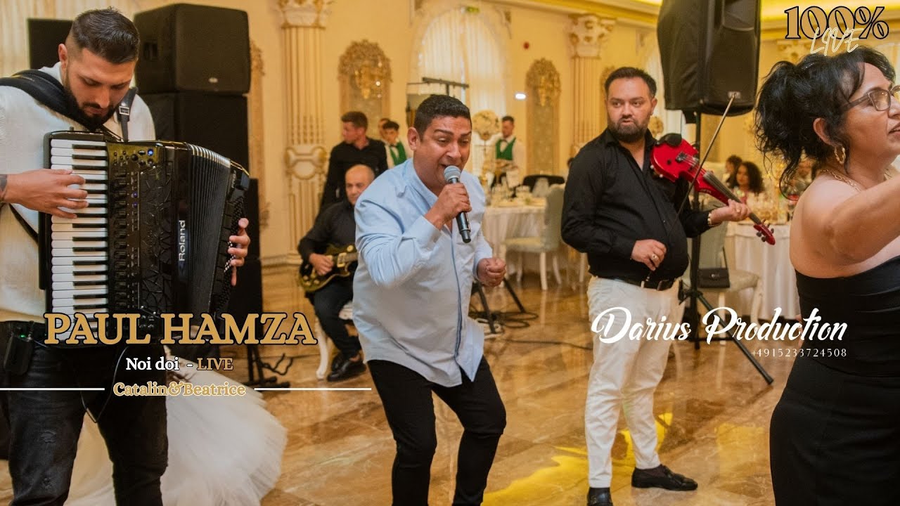 Paul Hamza - Noi doi - Colaj Manele LIVE NOU 2025 - Nunta Catalin&Beatrice