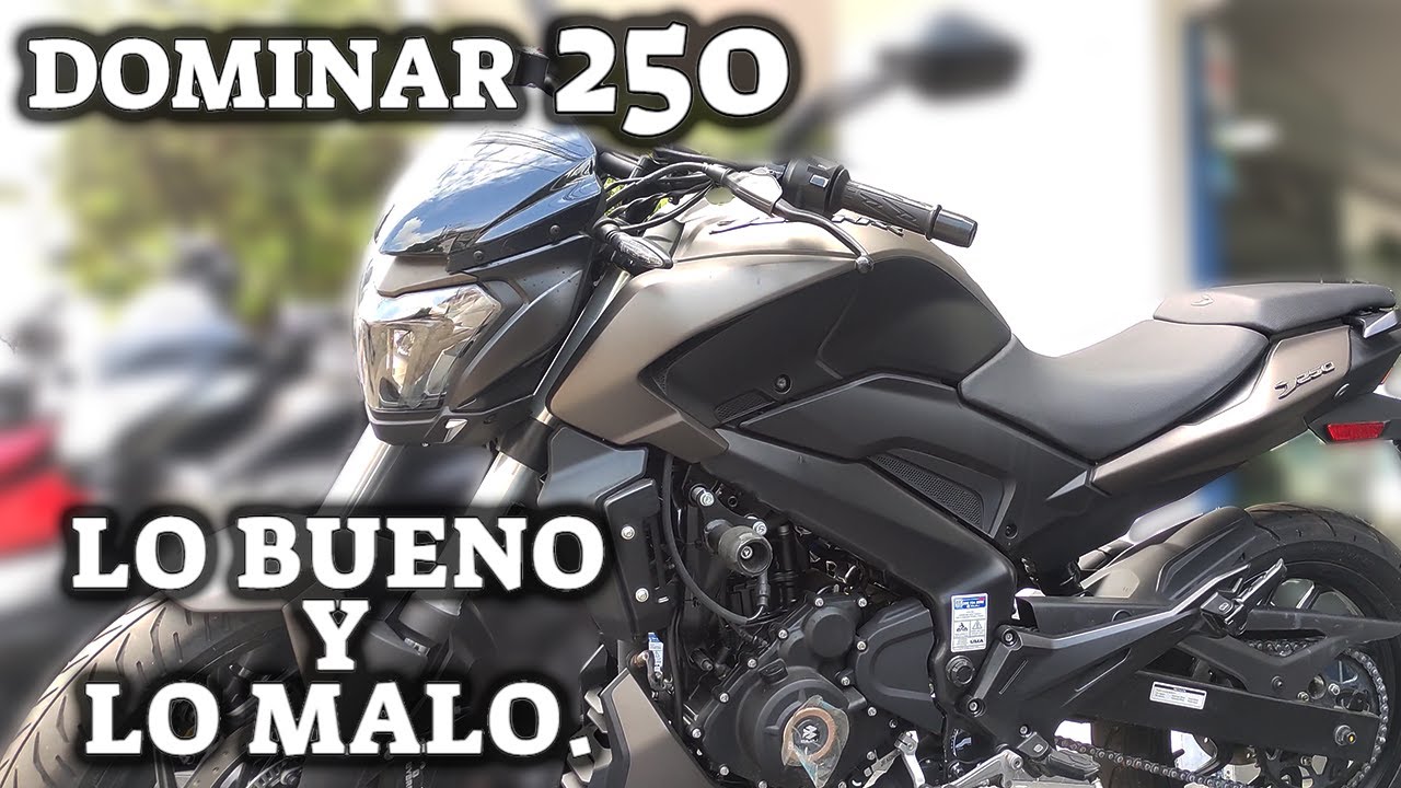 Dominar 250 - Review, Lo Bueno, Lo Malo, Ficha, Precio @NickRider