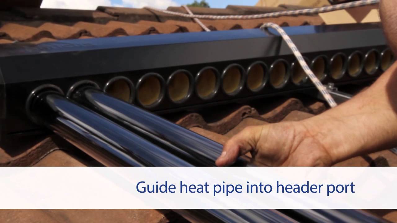 Chapter 10 - Installing Apricus Tubes - How To Install Apricus Solar Hot Water Systems