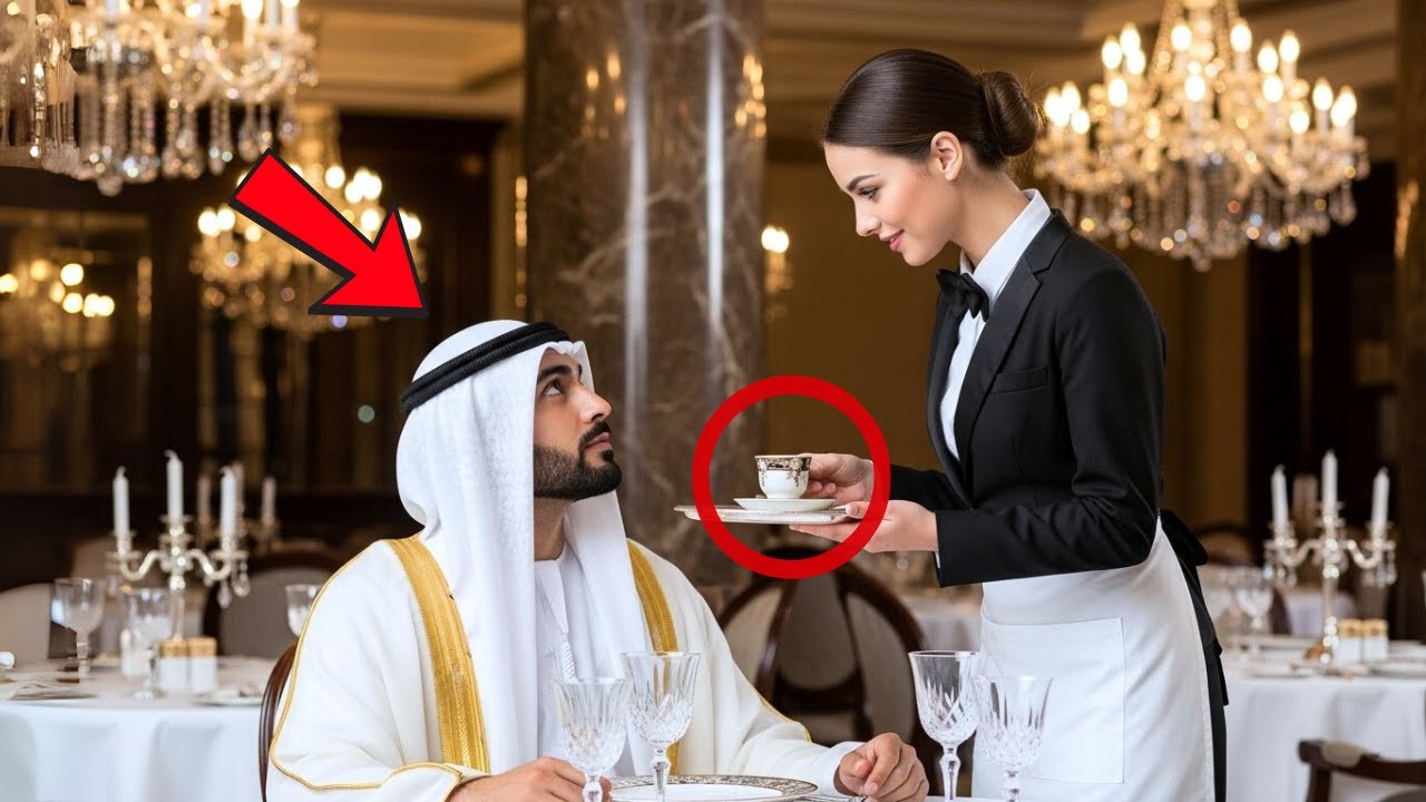 RESTORANDA, KIMSE ARAP MİLYARDERİ ANLAMADI - TA Kİ GARSON KIZ ONA ARAPÇA BİR KAHVE İKRAM ETTİ...