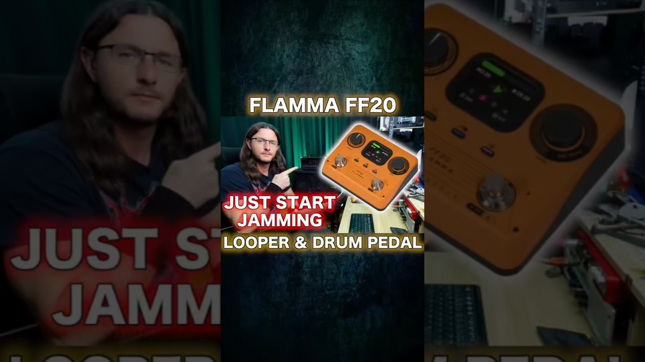 Flamma FF20 Looper&Drum Pedal. Full Video on my Channel. #flamma #ff20 #drumpedal