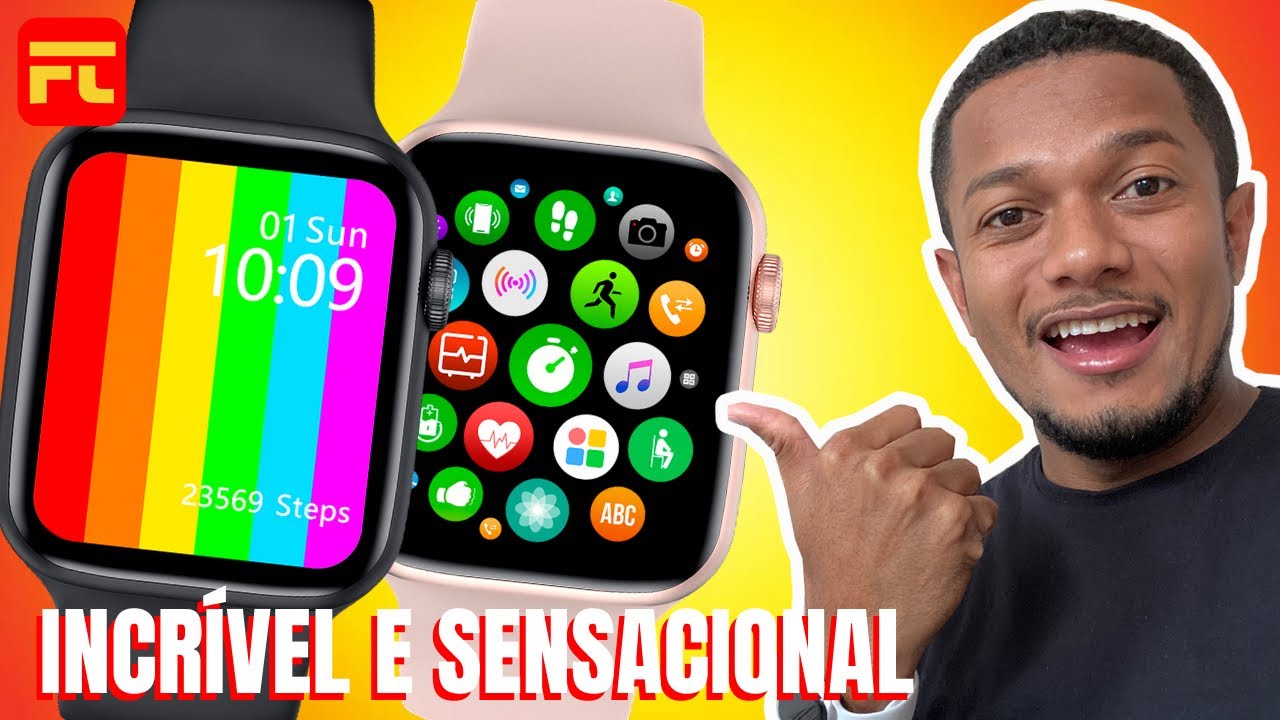Smartwatch W26 - UNBOXING E PRIMEIRAS IMPRESSÕES! Ganha de todos os Iwo’s? ELE É TOP MESMO? w26.