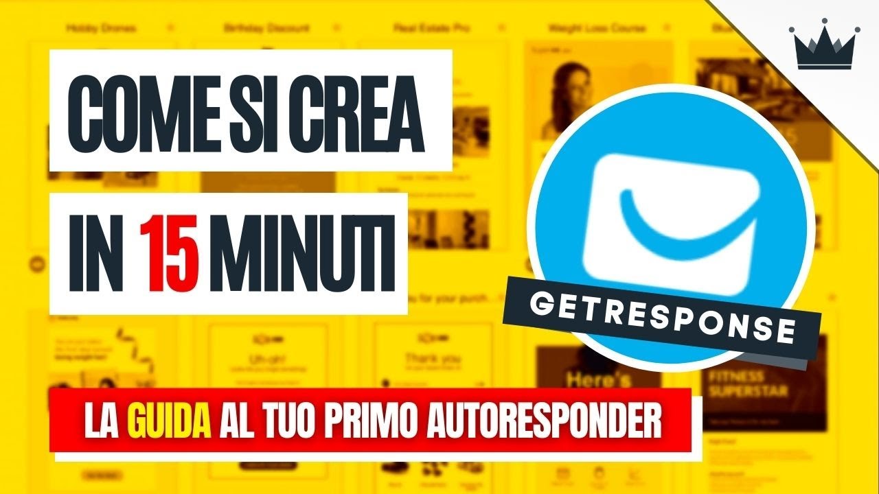 AUTORESPONDER AUTOMATICO: cosa &egrave;, a cosa serve e come funziona? Tutorial Italiano Getresponse