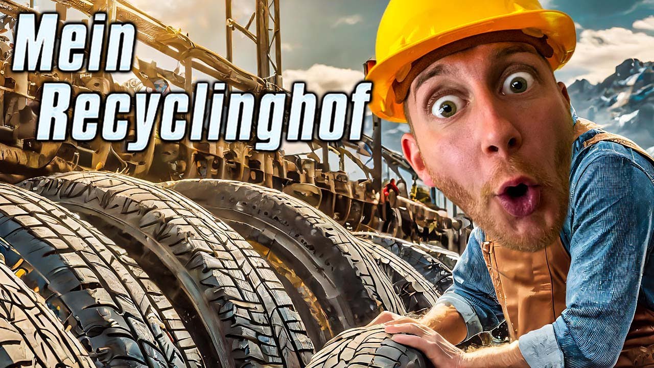 Ich kaufe ein SCHREDDER & entsorge alte REIFEN in meinem WERTSTOFFHOF #03 | Recyclinghof Simulator