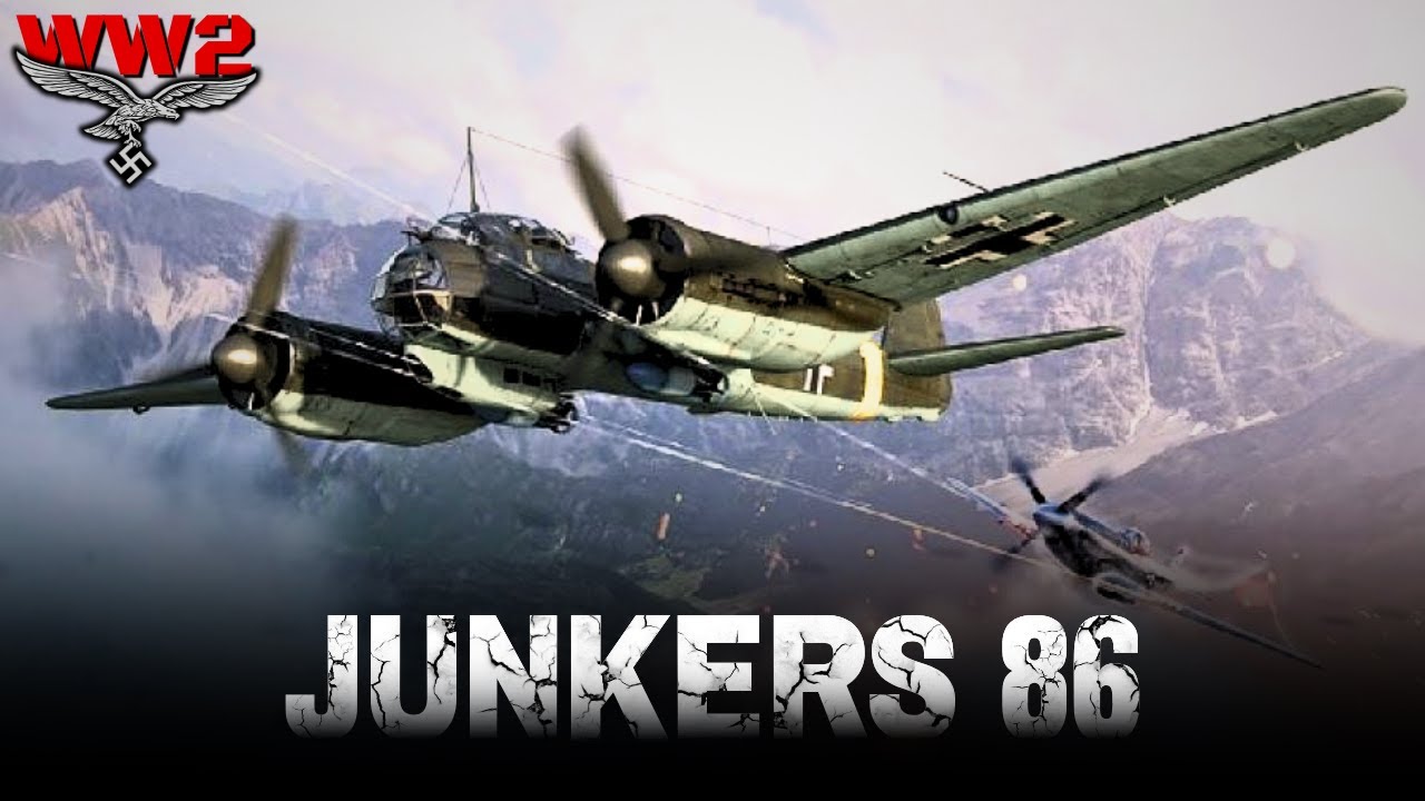 JUNKERS 86 : DANS L'OMBRE des BOMBARDIERS du IIIe REICH | Les Bombardiers allemands de la WW2