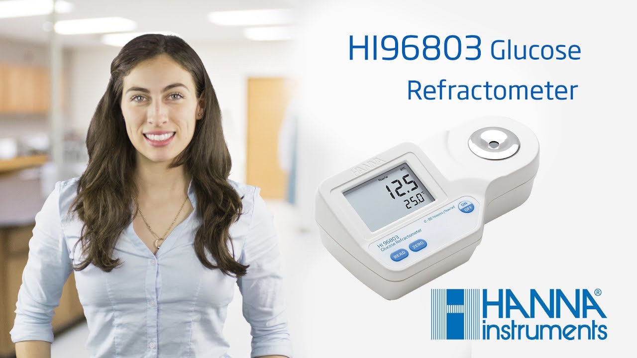 Hanna Lab - Learn About the Hanna Instruments Glucose Refractometer HI96803