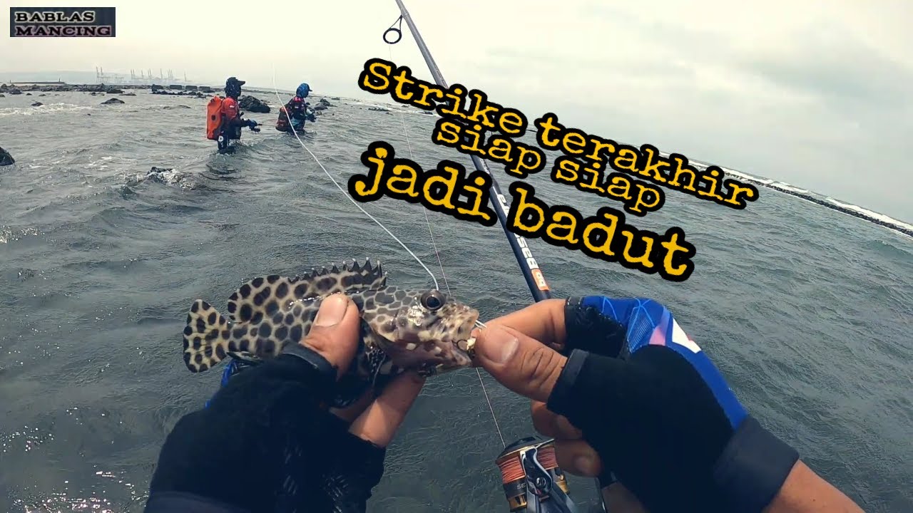 Grebek sarang kerapu || ultra light casting