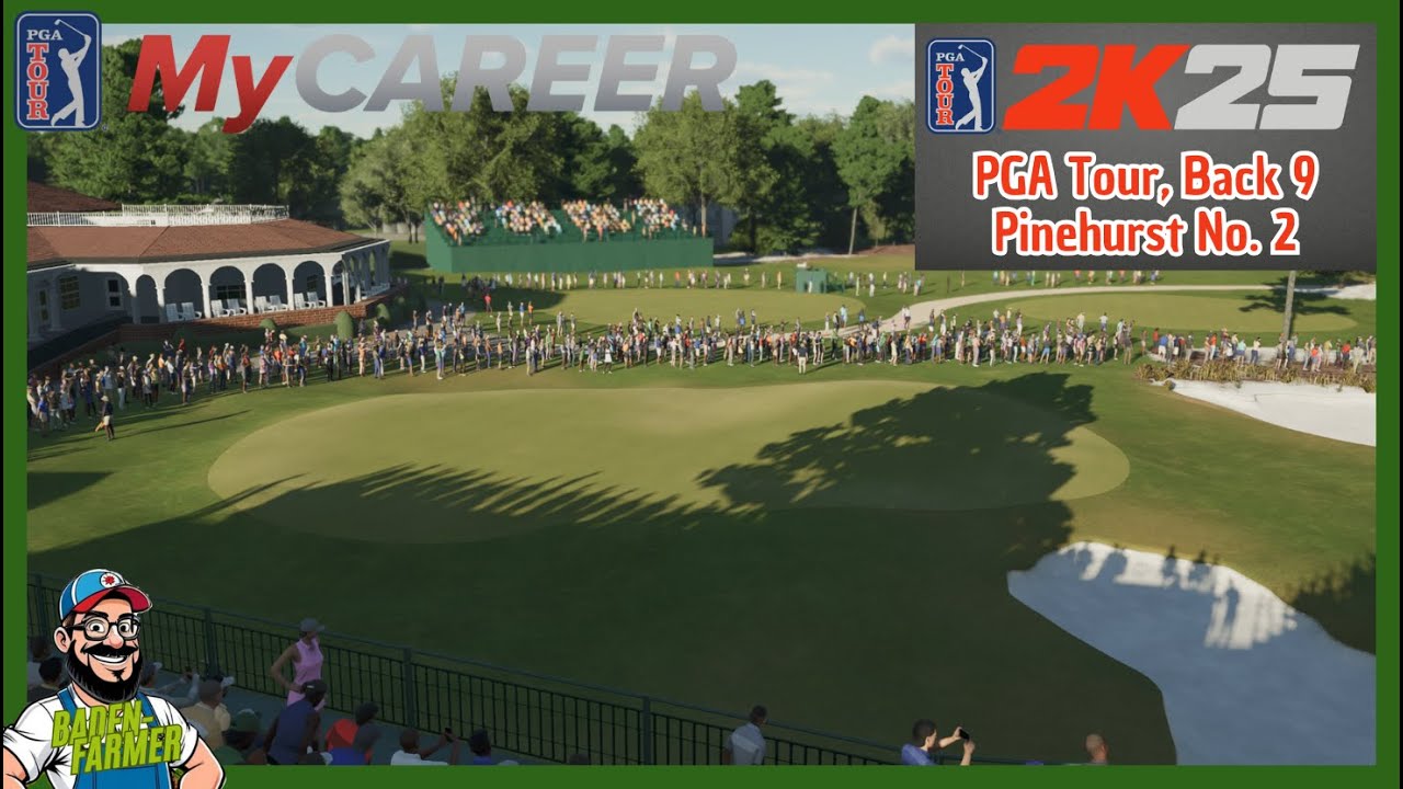 2K25⛳️MyCAREER - Pinehurst No. 2 - Back-9_03. Turnier auf der PGA Tour 🏌🏿‍♂️ Golf, PS5