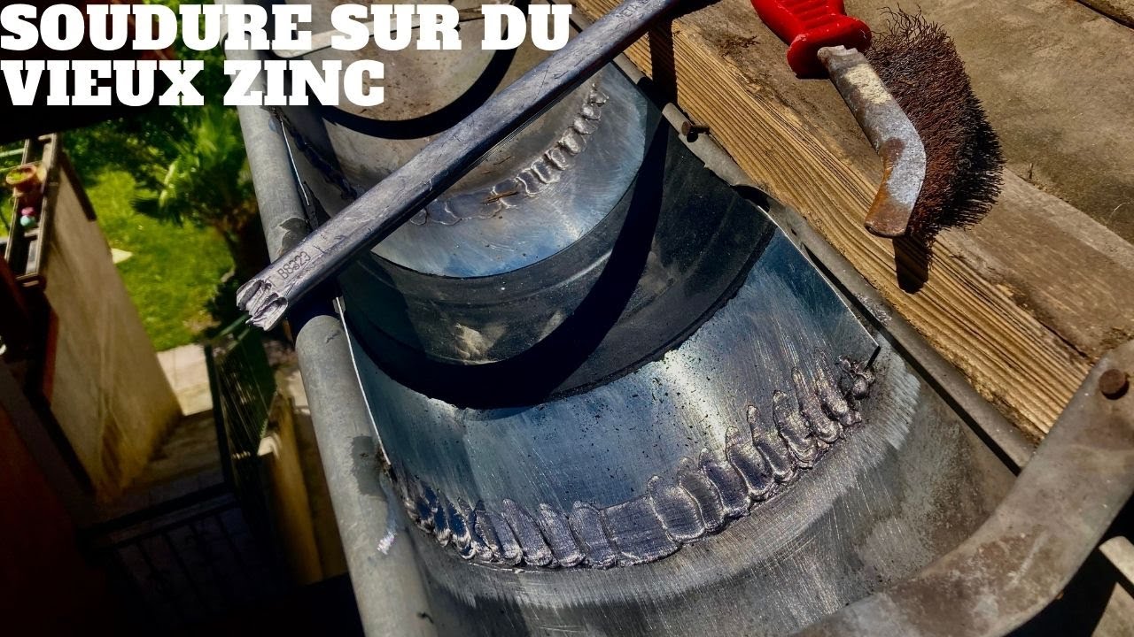 Comment souder du Vieux ZINC ? Défi 40/52
