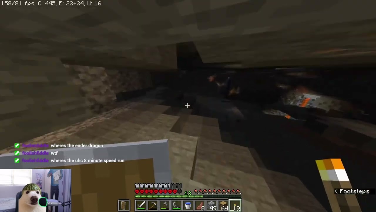 F5 Saves Lives in Hardcore Minecraft