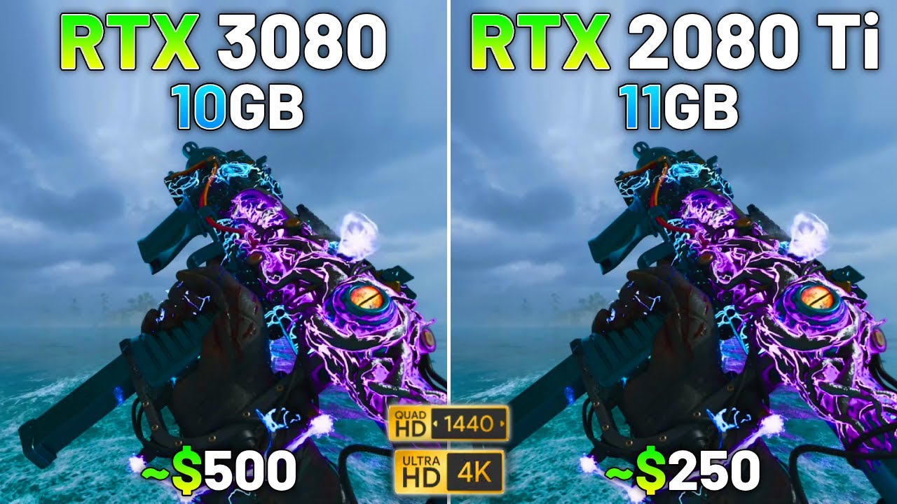 RTX 3080 vs RTX 2080 Ti | Test in 9 Games | 1440p vs 4K