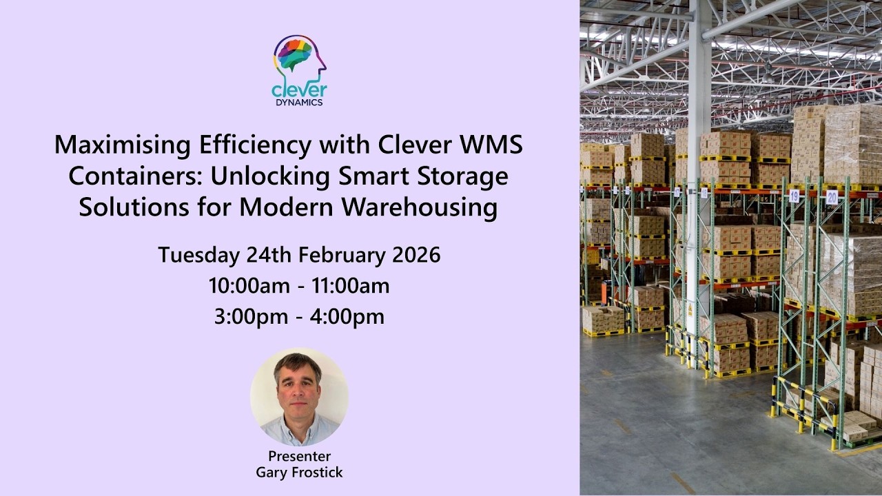 Maximising Efficiency with Clever WMS Containers: Unlocking Smart Storage Solutions