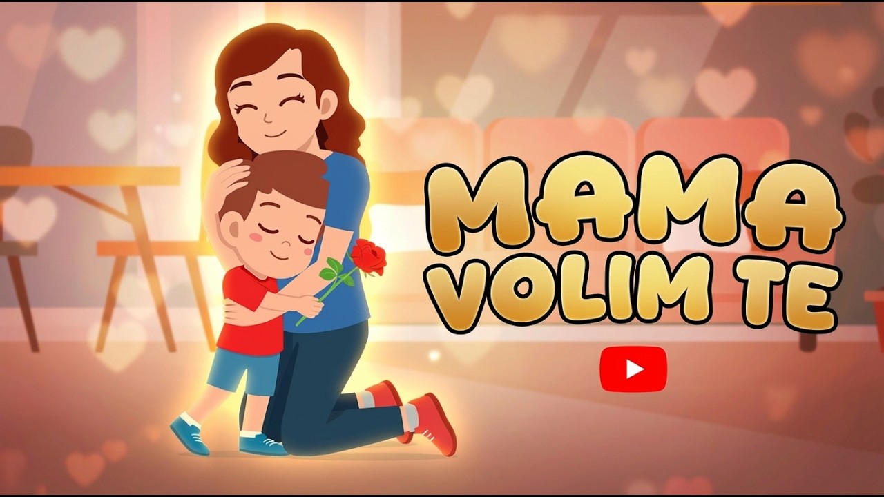 Mama Volim Te ❤️ | Dečija pesma za mame