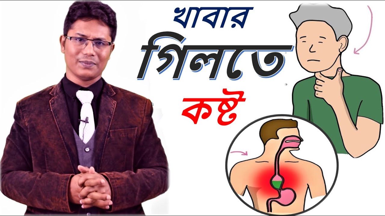 খাবার গিলতে সমস্যা | Dysphagia | Difficulty swallowing food | Dr Shamim Hosen