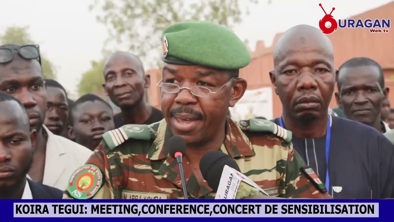 Niger : Koira tagui : Meeting, conférence concert de sensibilisation