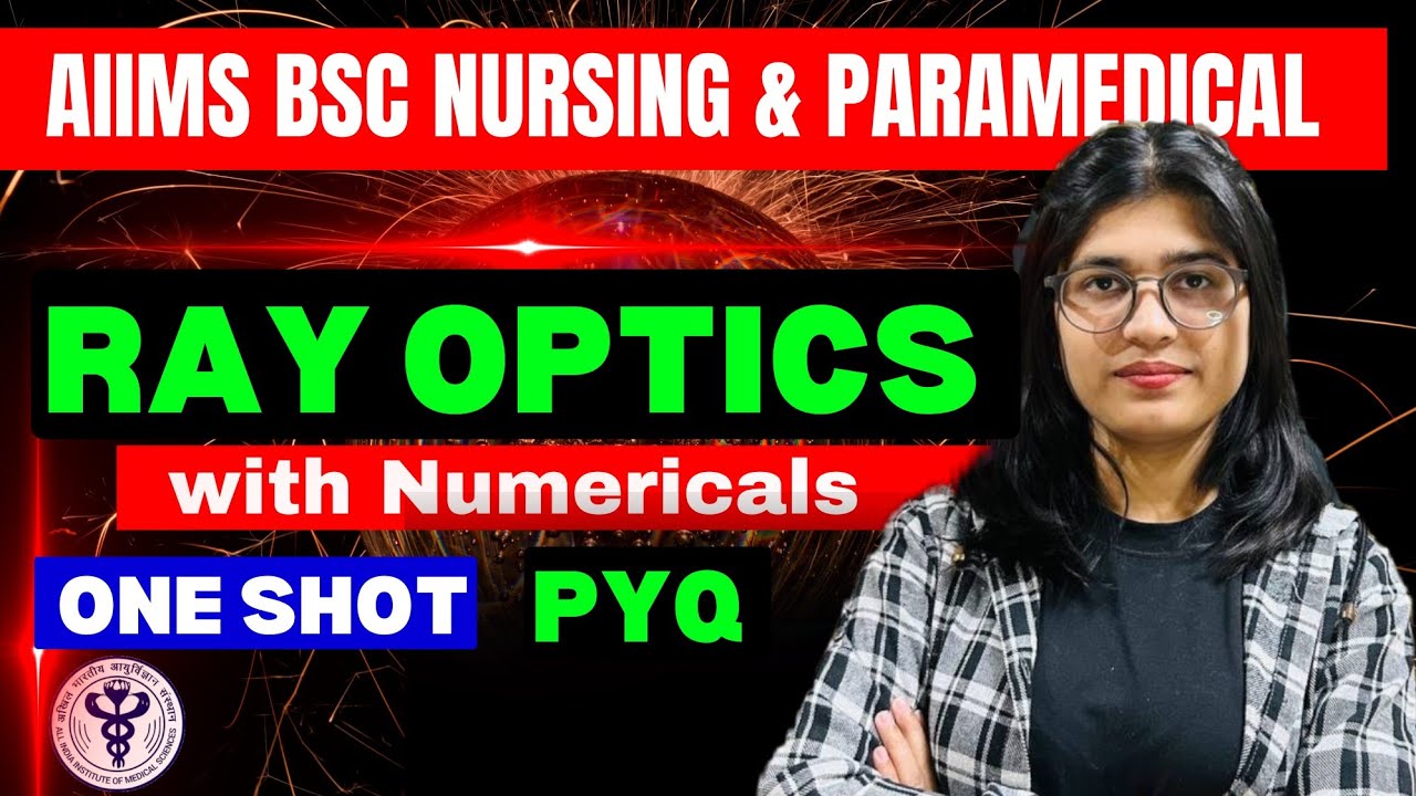 RAY OPTICS Part -01  | AIIMS B.Sc Nursing & Paramedical 2025