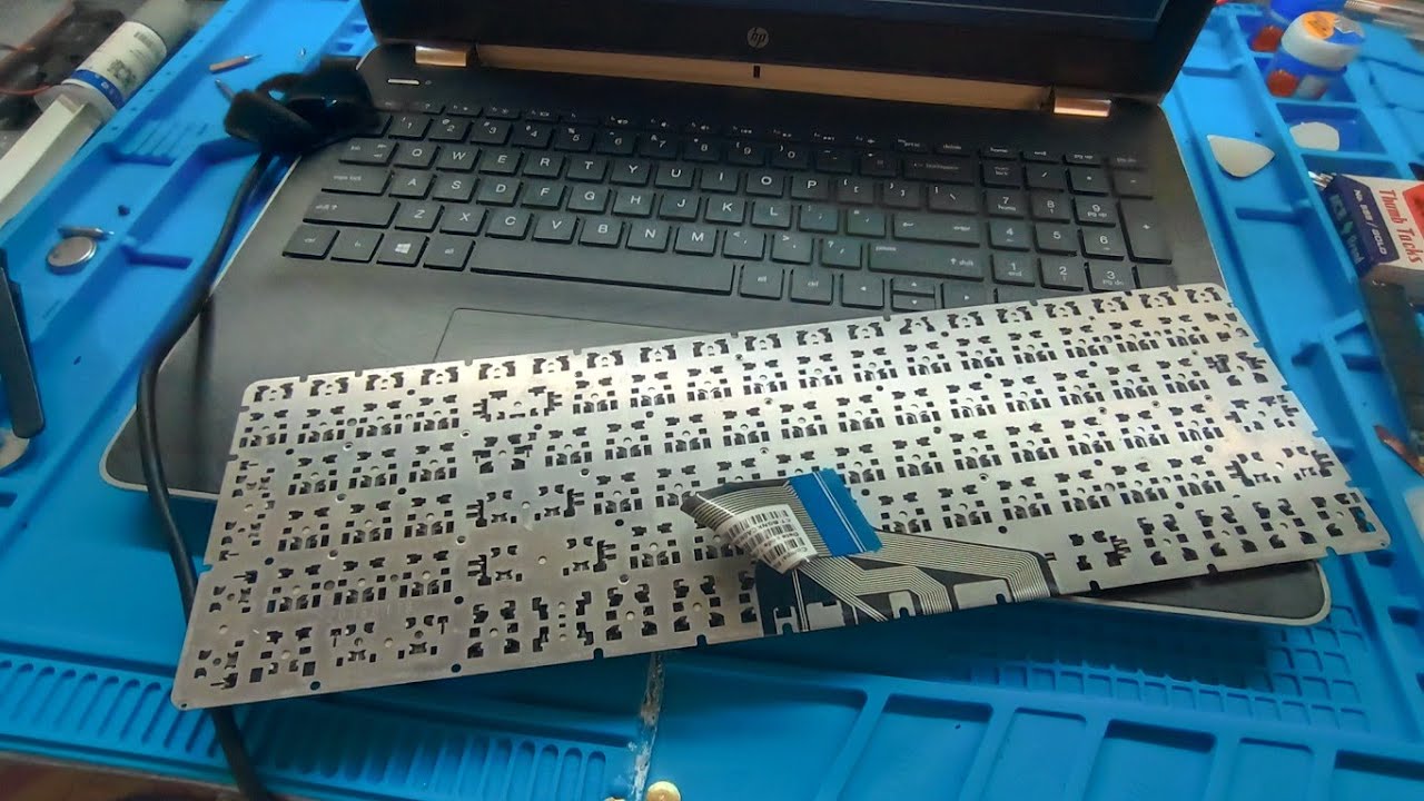HP 15 BS | Keyboard Replacement Guide | Tech Tips | Computer Repair
