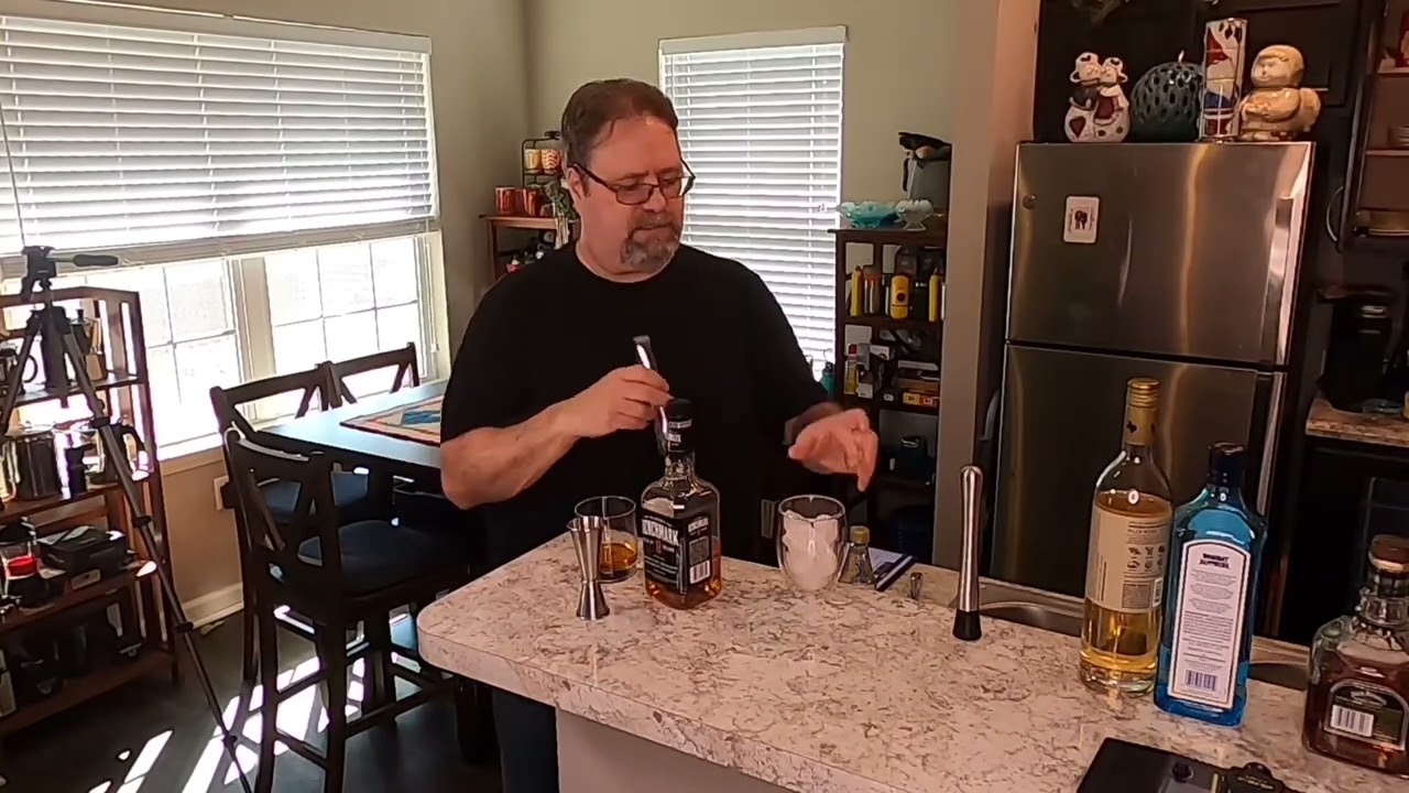 Bartesian machine made Old Fashion cocktail vs homemade bar recipe version.