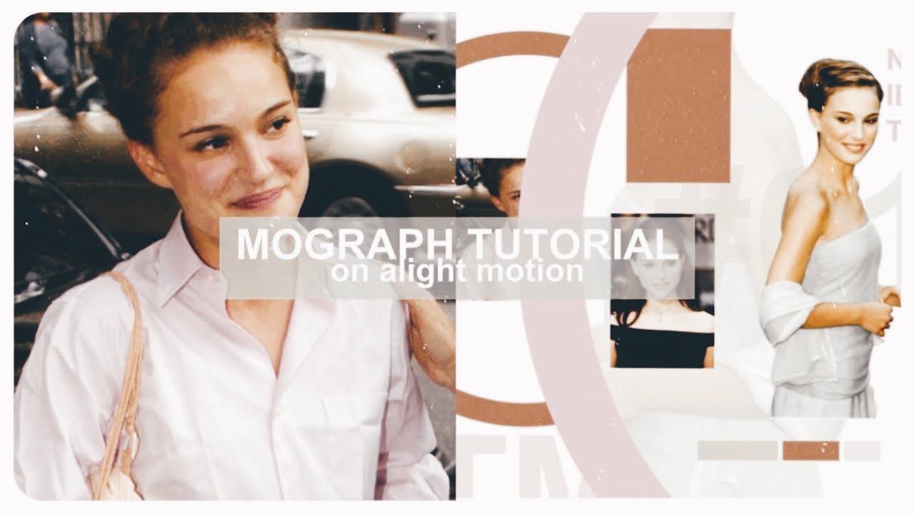 Mograph transition tutorial on Alight Motion