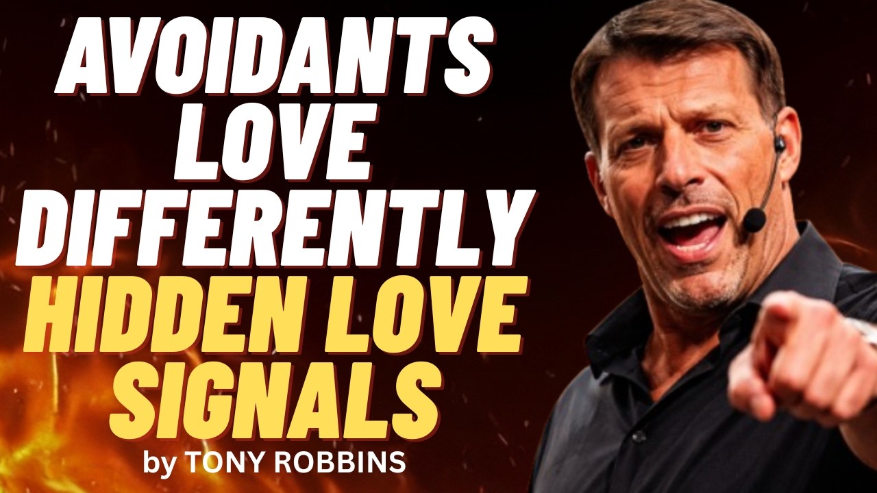 The Hidden Way AVOIDANTS Show Genuine Love | TONY ROBBINS