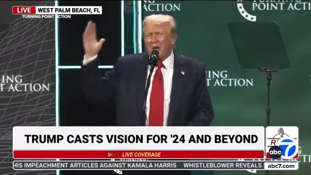 Trump tells Christian group ‘you won’t have to vote anymore’ if he wins 2nd term