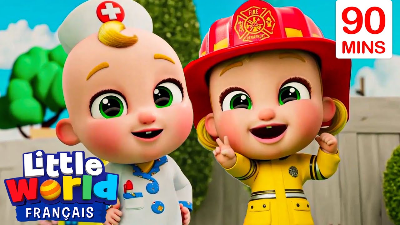 Nico et Nina en mission de sauvetage | | Comptines pour les tout-petits | Little World Fran&ccedil;ais