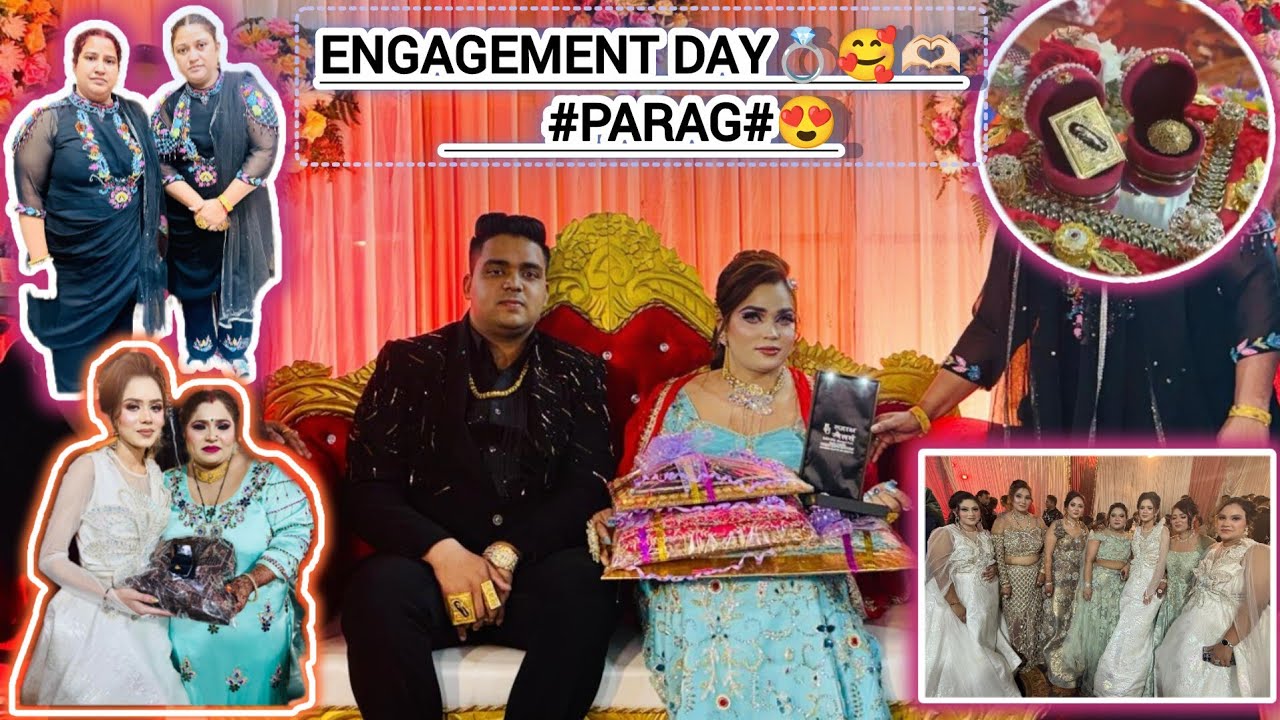 CHIRAG & PAYAL ENGAGEMENT DAY......Bhot dance kiya sabne......Part 1