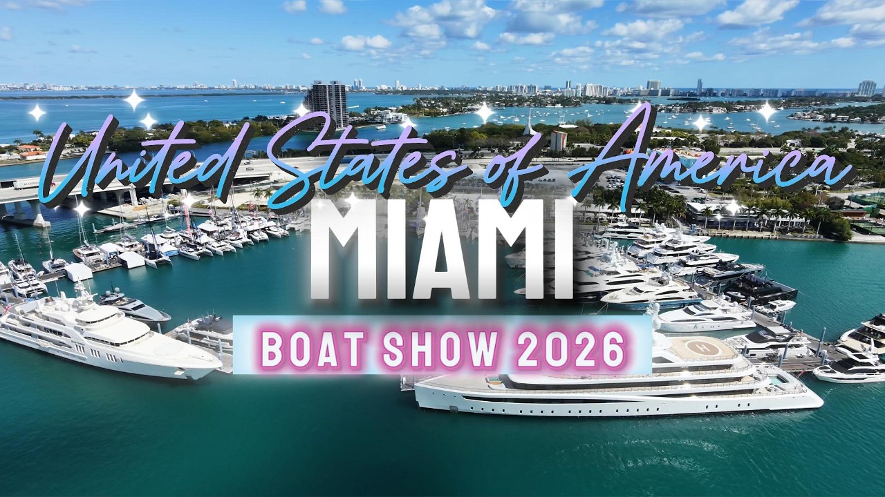 Miami International Boat Show 2026 | MIBS 2026: 4K Drone Tour