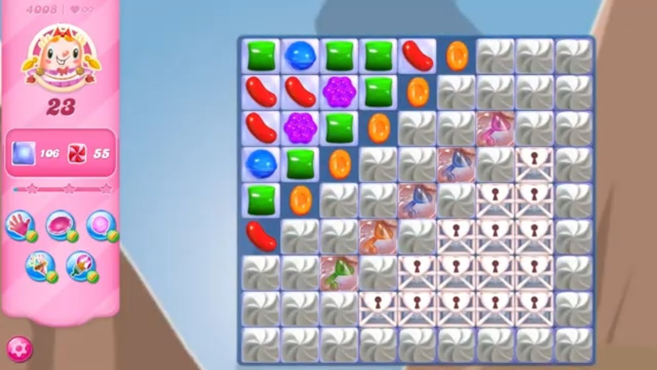 Candy Crush Saga LEVEL 4008 NO BOOSTERS (new version)🔄✅