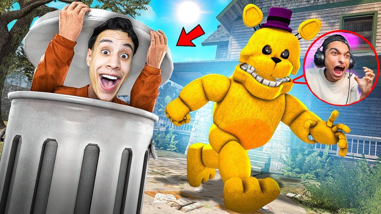 لعبة الغميضة التحول والهروب ولكن عبده ماندو هو فريدي الشرير !! 🔥😳| Garry's Mod