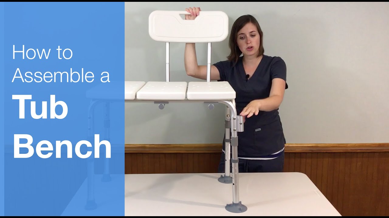 How to Assemble a Tub Bench