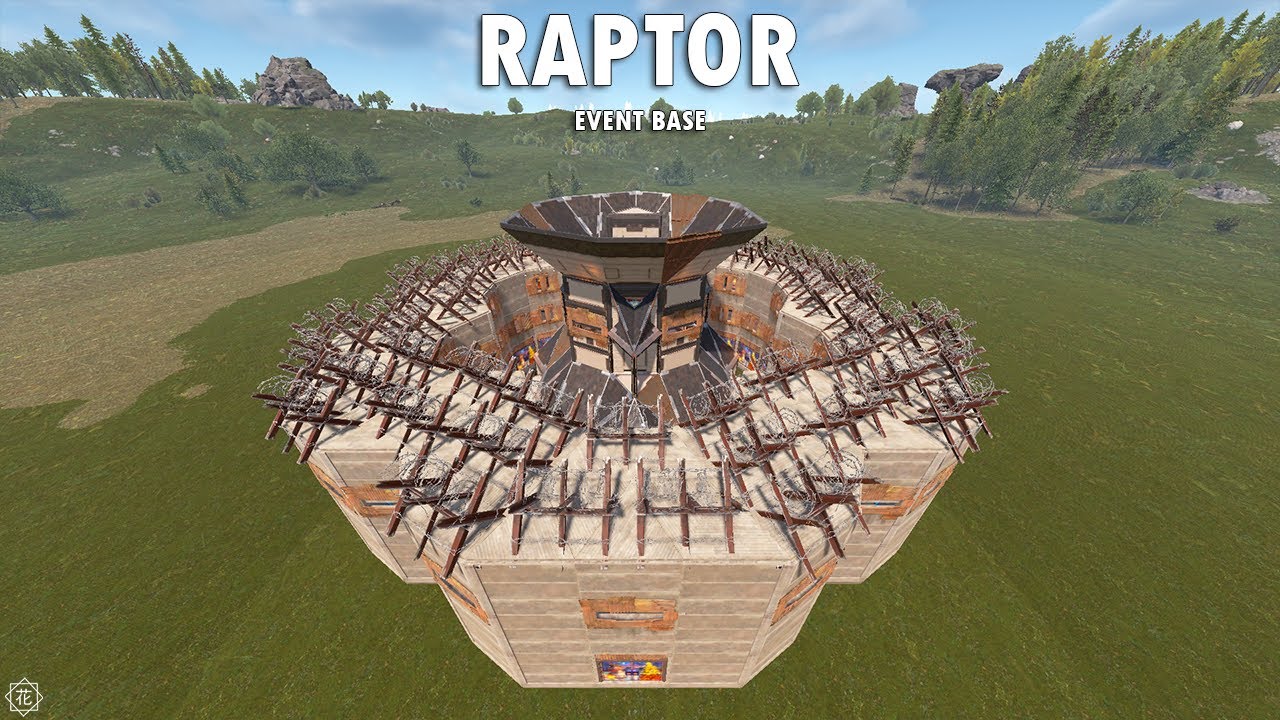RAPTOR | RUST EVENT BASE with CHINAWALL