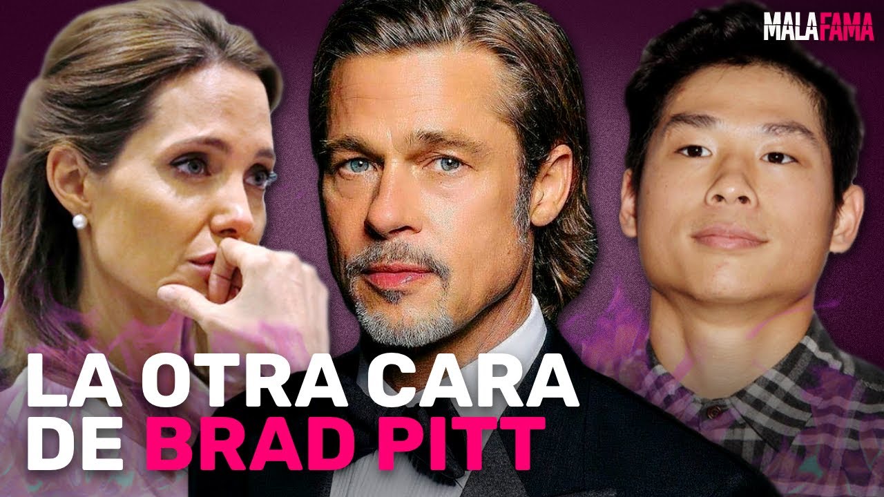 La verdadera cara de Brad Pitt: de galán a monstruo