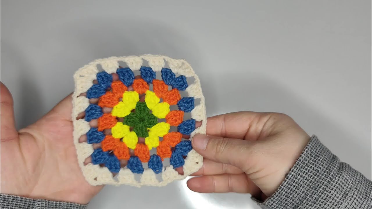 easy motif making 👌çok kolay motif yapımı çanta ve yeleklerde 👍 #crochet #diy #bebekbattaniyemodeli