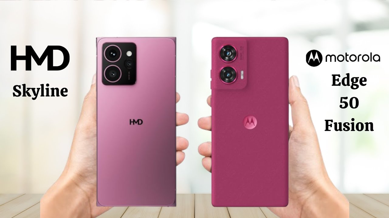 HMD Skyline Vs Moto Edge 50 Fusion - Full Comparison 2024