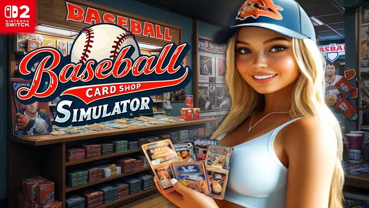 Baseball Card Shop Simulator - Nintendo Switch 2 Gameplay
