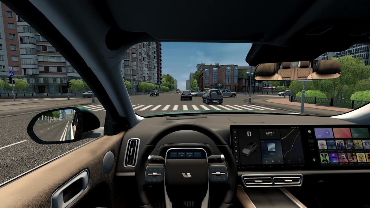 Li Auto L9 (Lixiang) - Day Drive - Summer - City Car Driving
