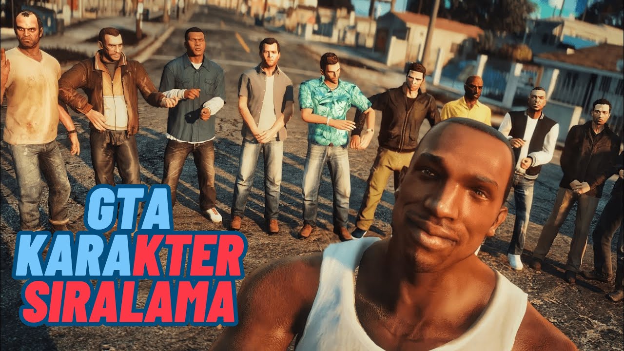 EN İYİ GTA ANA KARAKTERİ HANGİSİ ? GTA TIERLIST