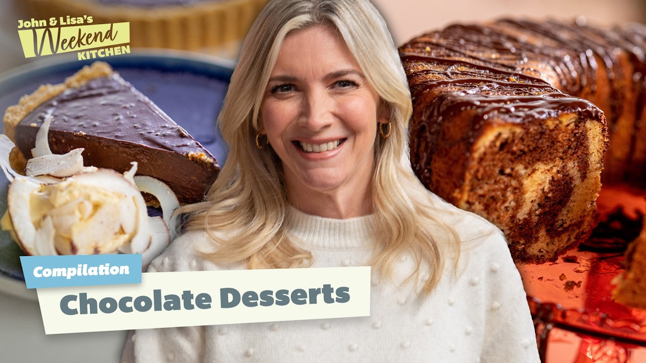 10 Irresistible Chocolate Desserts To Make At Home! | John & Lisa's Weekend Kitchen