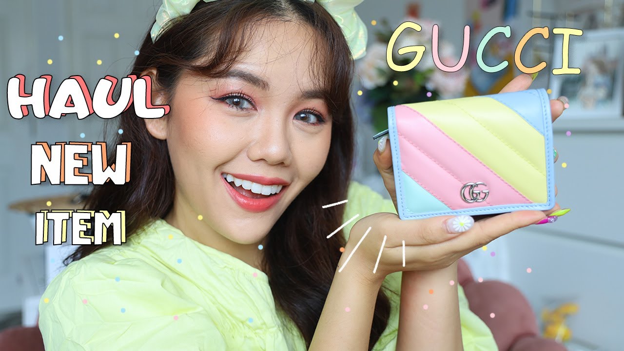 HAUL Gucci GG Wallet Pastel กระเป๋าตังใหม่ เปลี่ยนเรียกเงิน | Wonderpeach