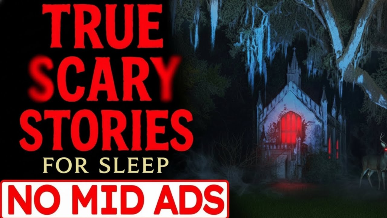 NO ADS 🛑 2 HOURS of TRUE Scary Stories for Sleep | Gentle Rain Sounds | Black Screen | Vol 10