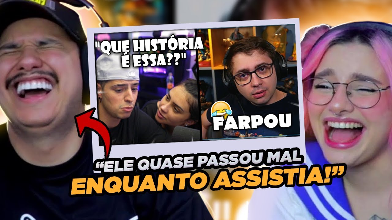 REACT CHAT CRIANDO BR1GA DE CASAL, ALANZOKA F4RPANDO O YODA!