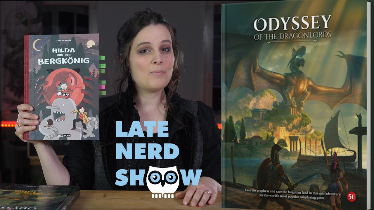 Review: Odyssey of the Dragonlords und Comic: Hilda und der Bergkönig