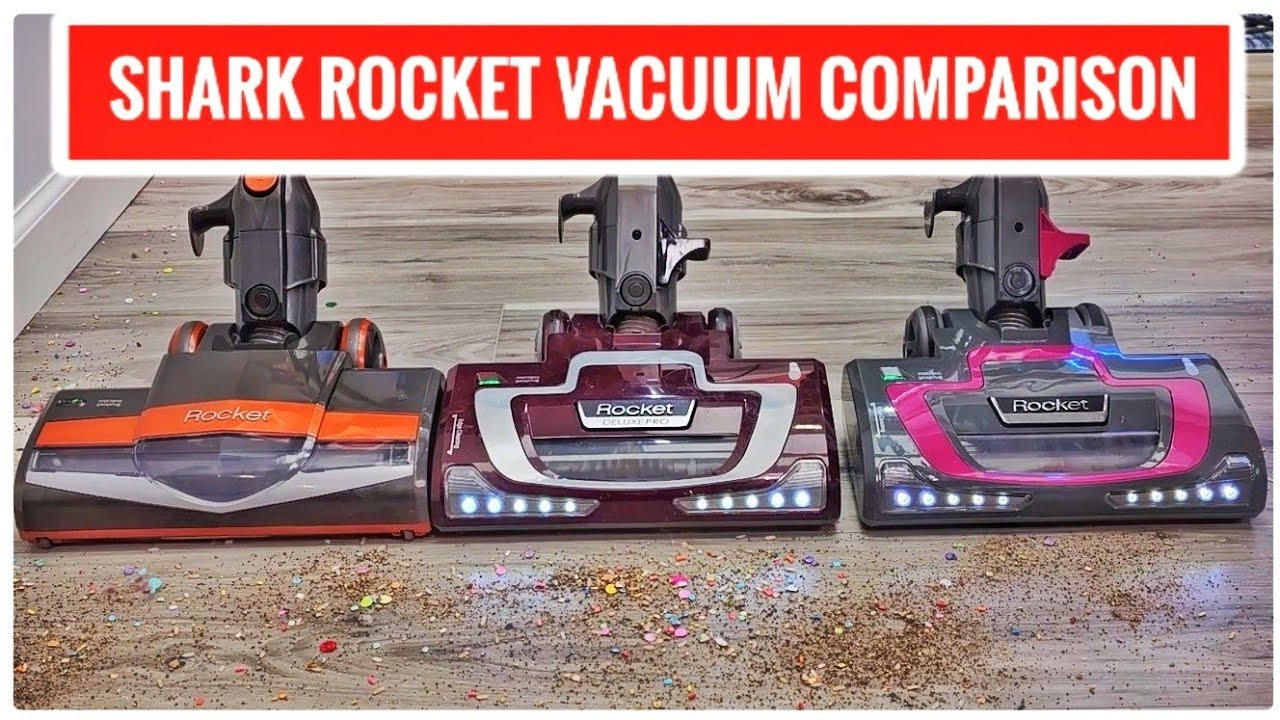 Shark HV371, HV301, HV322 Rocket Vacuum COMPARISON