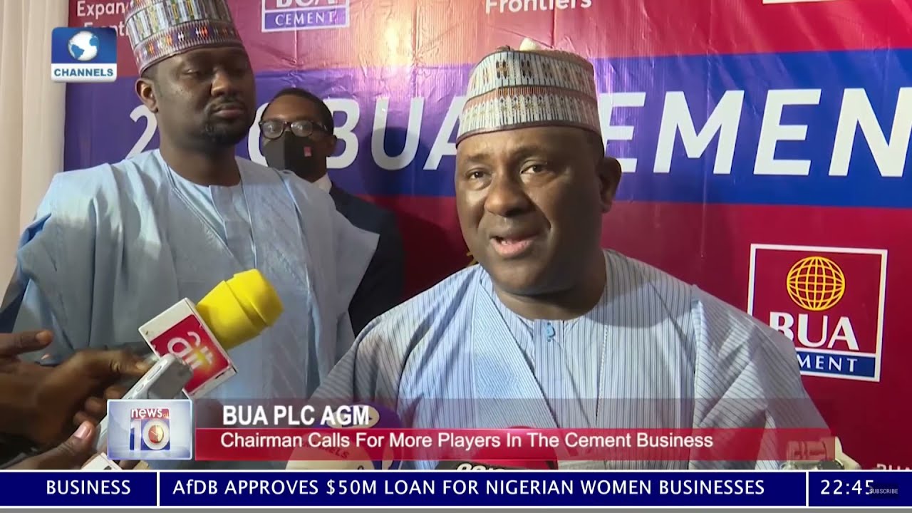 BUA CEMENT HOLDS AGM, DECLARES 72.3BILLION NAIRA PROFITS AFTER TAX, PAYS N70bn DIVIDENDS