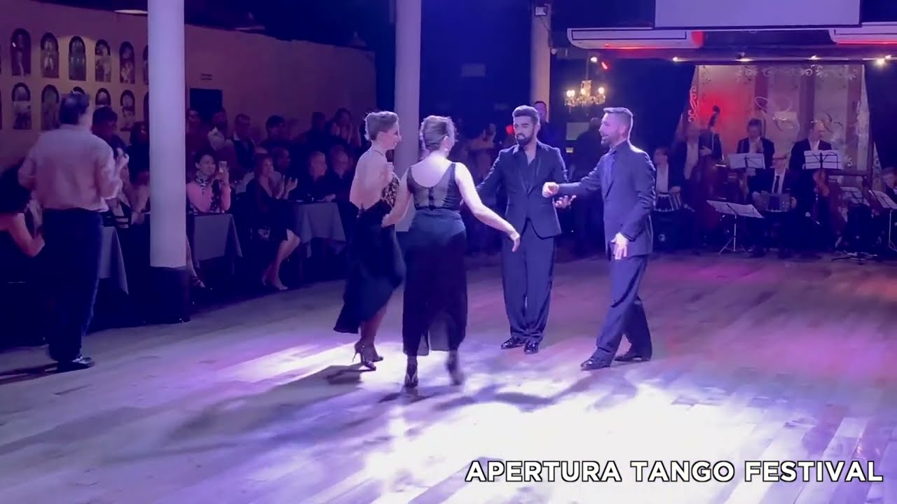 Javier Rodriguez & Milena Plebs y Fernando Carrasco & Jimena Hoeffner y Color Tango  El Nuevo Gricel